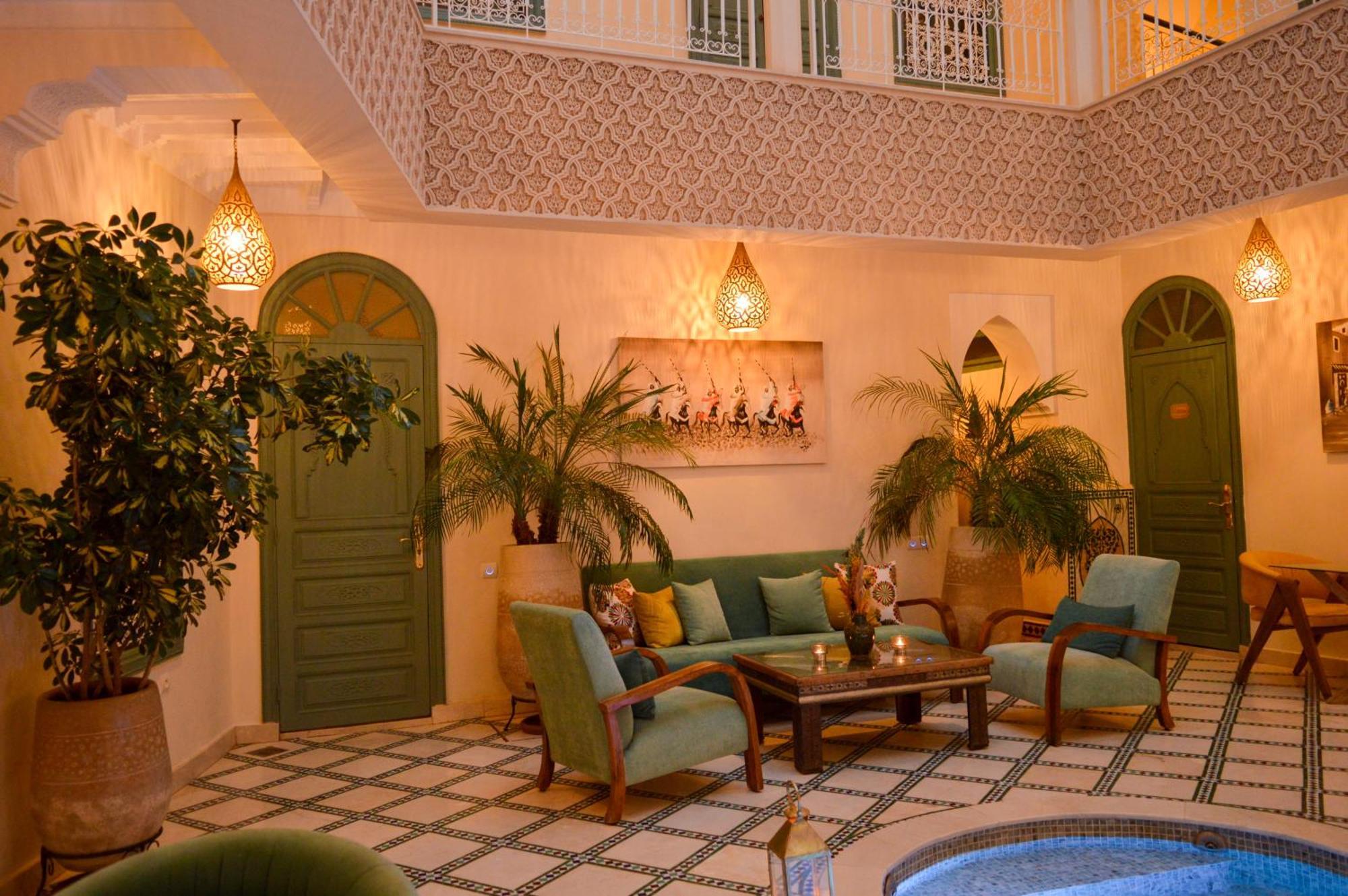 Riad Jalina مراكش المظهر الخارجي الصورة