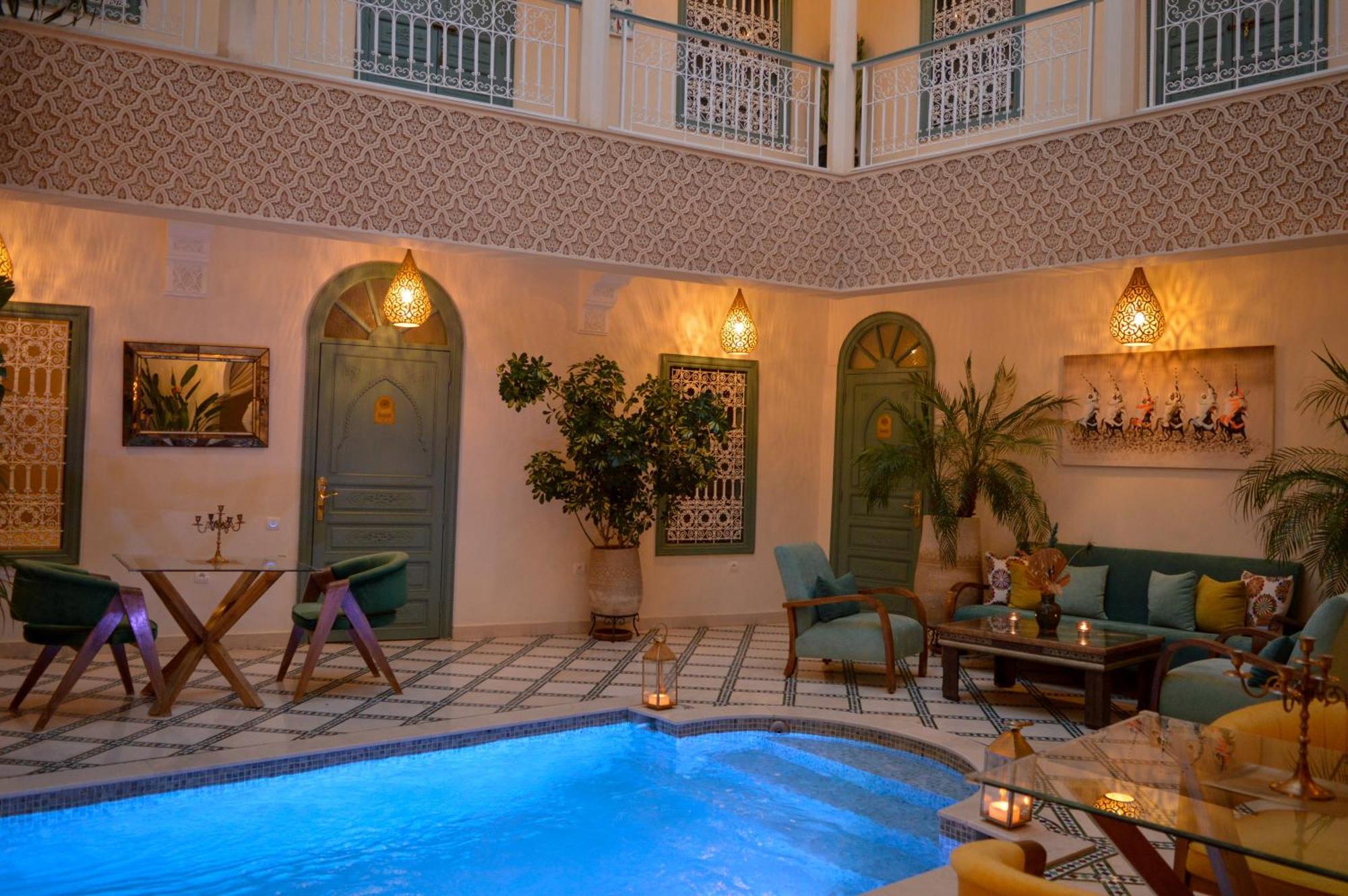 Riad Jalina مراكش المظهر الخارجي الصورة